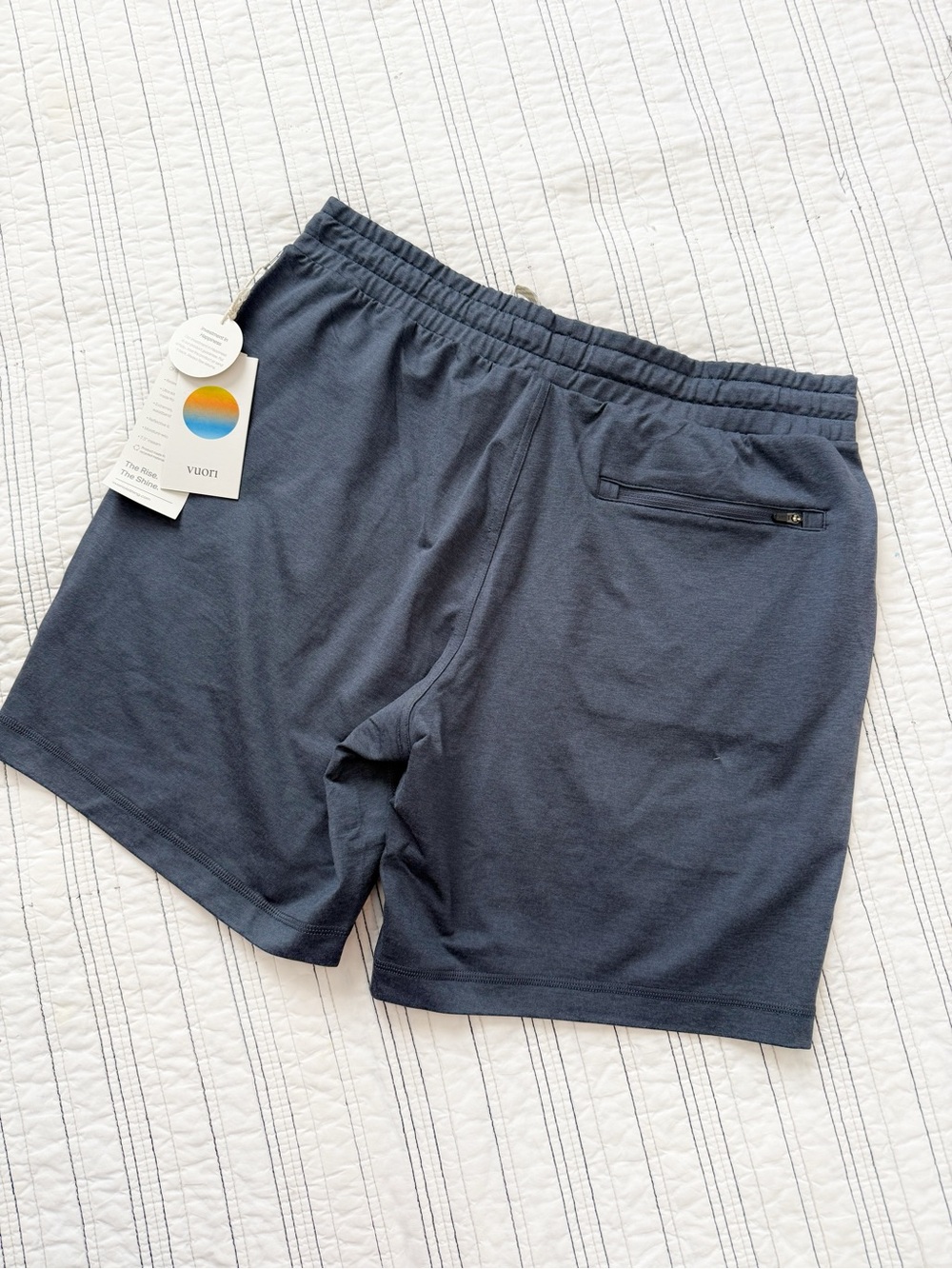 NWT Ponto Performance Short 7" Azure Heather Blue Dreamknit size Medium - Picture 12 of 12